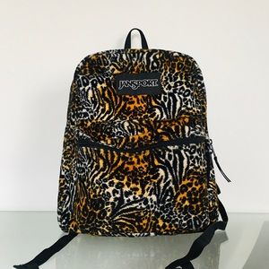 JanSport Animal Print Reversible Backpack